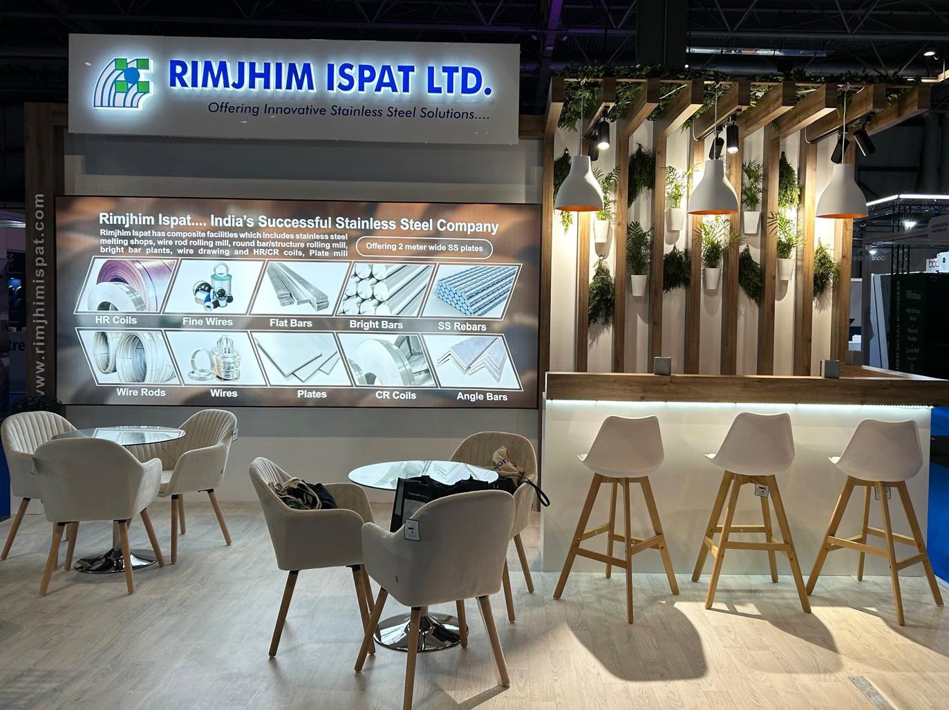 Expo - stand finished RIMJHIM ISPAT LTD